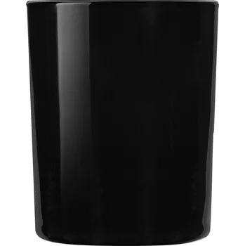 Sklenice Sklenice 250 ml černá, malovaná, pro zalévání svíček voskem