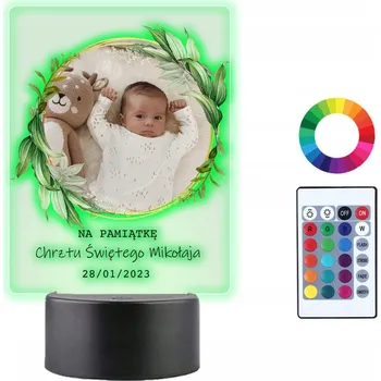 Lampička Plexido vícebarevná Noční lampa