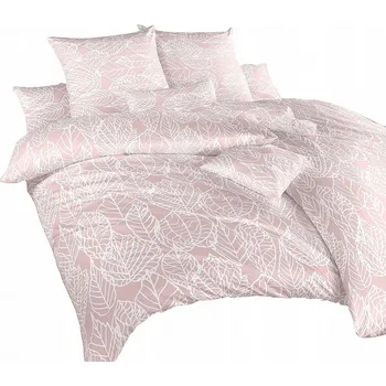 Povlečení Dadka Povlečení bavlněné Max pudrové 140x200, 70x90 cm