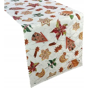 ubrus Vánoční běhoun Ginger Time 50x100 cm
