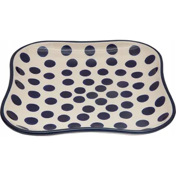 Mísa čtvercová 24 cm Keramika Bolesławiec