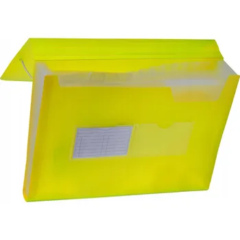 Desky s gumou a přihrádkami A4 Tetis