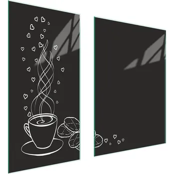 Kuchyňské prkénko Krájecí deska TMK ArtDeko sklo 2 ks