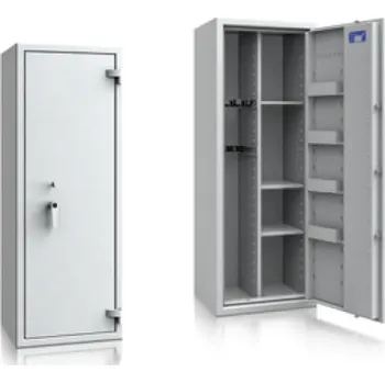 Trezor ISS Kombinovaný trezor Luzern WF MAX KOMBI 55631.51 KL, světle šedý