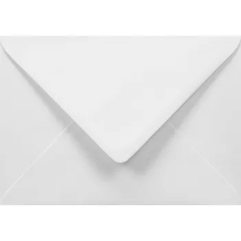 Obálka Ozdobné obálky B6 Amber bílé 50 Ks.