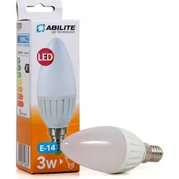 Žárovka LED žárovka Abilite E14 3W A+