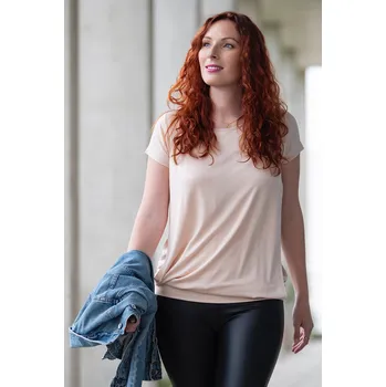 Kojicí halenka Zara VISKÓZA latté Velikost: XL