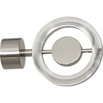 Koncovka garnýže POPOLO 19mm NEREZOVÁ OCEL