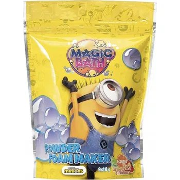 Vrták EP Line Pěnové kapsle do koupele Mimoni (Powder Foam Maker) 9 x 18 g