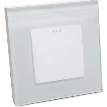 vypínač B-LINE SKLENĚNÝ SPÍNAČ SVĚTLA SKLO 1GW SCHODIŠŤOVÝ