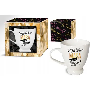 Hrnek BGtech Glamour, porcelánový, 300 ml