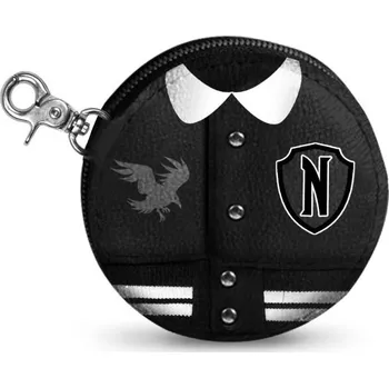 Peněženka EPEE Wednesday peněženka na mince 9 cm Nevermore/Varsity
