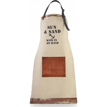 Kuchyňská zástěra Frolee PÁNSKÁ KUCHYŇSKÁ ZÁSTĚRA S KAPSOU VEGE 01F-A 80 cm vícebarevná