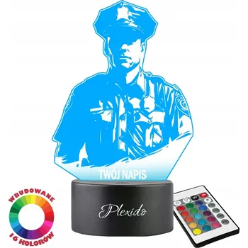 Lampička Plexido vícebarevná Noční lampa