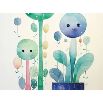 Plakát Plakát Usmívající se Galaxie bez rámu 20 x 15 cm