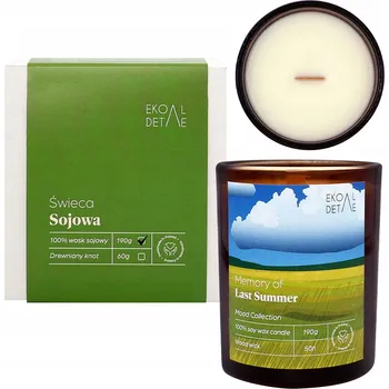 Svíčka Sójová vonná svíčka Memory of Last Summer EkoDetale 1 ks
