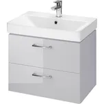 CERSANIT - SET B278 LARA MILLE SLIM 60 (SKŘÍŇKA + UMYVADLO) ŠEDÁ DSM S801-317-DSM