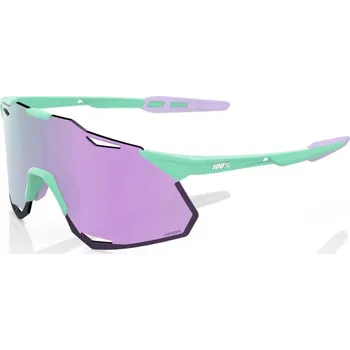 cyklistické brýle Brýle 100% HYPERCRAFT XS - Soft Tact Mint - HiPER Lavender Mirror Lens