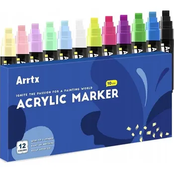 Akrylové fixy ARRTX Jumbo, 12ks