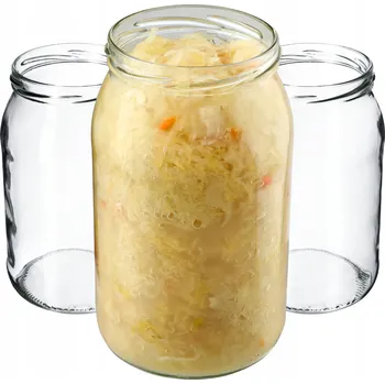 Sklenice 48x ZAVAŘOVACÍ SKLENICE 900ML NA ZAVAŘENINY MED SKLENICE DŽEM A KONZERVACI