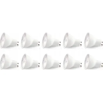 Žárovka 10x LED Žárovka PREMIUM GU10 5W Studená Bílá 6500K LLS čip SAMSUNG