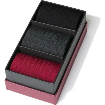 Pánské ponožky Set 3 párů ponožek z merino vlny Art.175 MI003, BOX3 (3) Velikost: 41/43