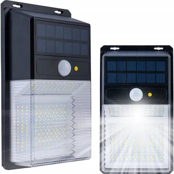 Venkovní osvětlení Solární lampa LED pouliční 800 lm s pohybovým a soumrakovým senzorem SuperLED