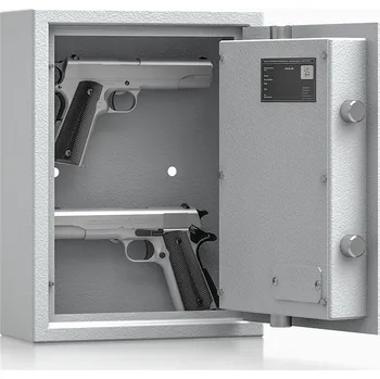 Trezor ISS Sejf na zbraně Siegen SG2 58901.01 KL, světle šedý