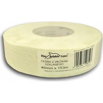 Lepicí páska Maskovací páska Blue dolphin 48 mm x 153 m