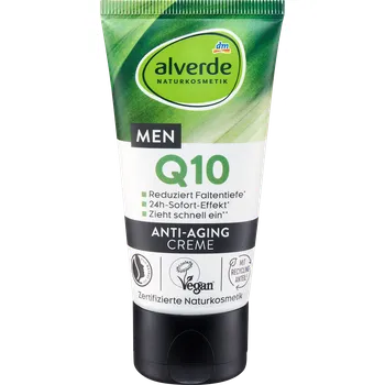 Pleťový krém alverde MEN pleťový krém Q10