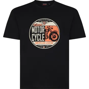Tričko s potiskem Motorcycle - v nadměrné velikosti 3851