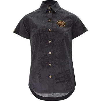 Dámská košile Silvini dámská košile WJ2257 montora, charcoal Velikost: M