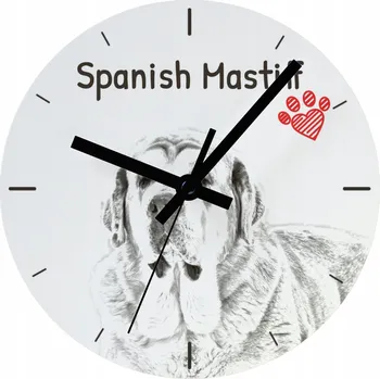 Hodiny Nástěnné hodiny Art-Dog bílé 20 cm