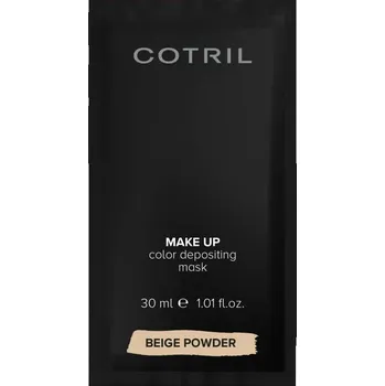 Barva na vlasy Cotril MAKE UP barvicí maska pro výživu a tónovaní vlasů 30ml Barva: Béžová
