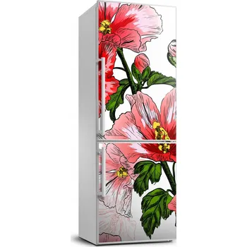 Fototapeta Samolepicí fototapeta na ledničku Ibišek 70x190 cm