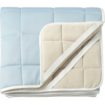 Chránič matrace IKEA KEJSAROLVON Chránič matrace, béžovo-modrý, 160x200 cm