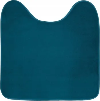 Koupelnová předložka KOUPELNOVÁ PŘEDLOŽKA POD WC MĚKKÉ MIKROVLÁKNO TMAVĚ MODRÁ