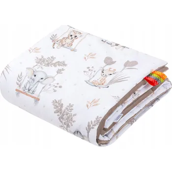 Dětská deka OBOUSTRANNÁ DĚTSKÁ DEKA Bavlněná Zateplená VELVET 75x100 JUKKI