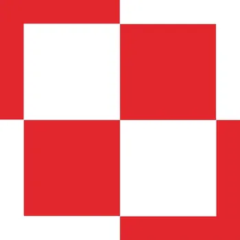 Samolepicí dekorace na vozidlo VAR nálepka LETECKÁ ŠACHOVNICE 10 x 10 cm samolepka