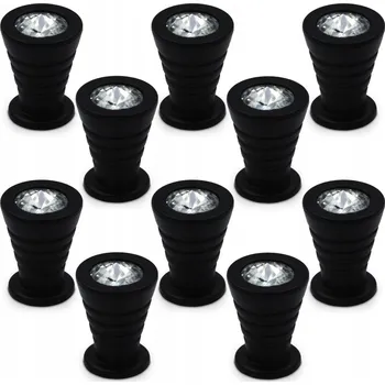 Nábytkové kování 10x ČERNÁ NÁBYTKOVÁ KNOFLÍK S KŘIŠŤÁLEM KNOFLÍK NA NÁBYTEK ÚCHYTKA NA SKŘÍŇKU