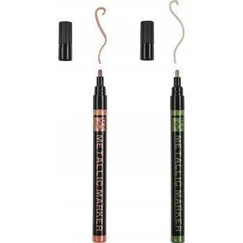 Permanentní popisovač United Office Multicolor 2 ks