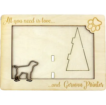 Obraz Rámeček na jednu fotografii ArtDog 13,5 x 18,5 cm