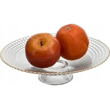 Dekor-Pap Podnos zlatým okrajem 22,5 cm