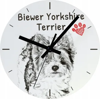 Hodiny Nástěnné hodiny Art-Dog bílé 20 cm