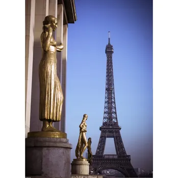 Obraz Plakát Eiffelova věž 5 bez rámu 39,5 x 55 cm