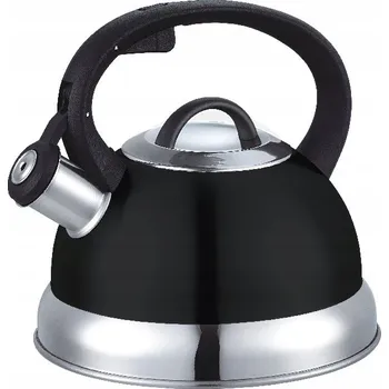 Varná konvice Krisberg tradiční ocelová Konvice 2,5 l černá