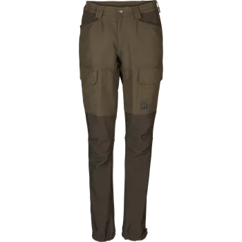 Dámské kalhoty Dámské kalhoty Härkila Scandinavian Willow Green/Deep Brown 42