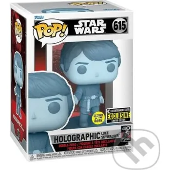 Doplněk ke knize Funko POP Star Wars: Return of the Jedi 40th- Holo Luke (exclusive special edition GITD) - Funko Funko