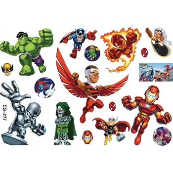 Tetování Smyvatelné tetování pro děti AVENGERS CG276