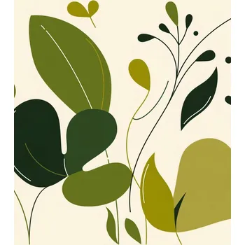 Plakát Plakát Svěžest Listů bez rámu 50 x 70 cm